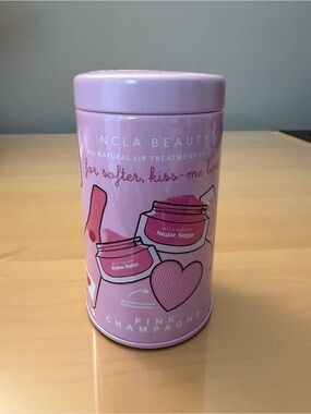 NCLA Beauty Pink Champagne Lip Treatment Trio